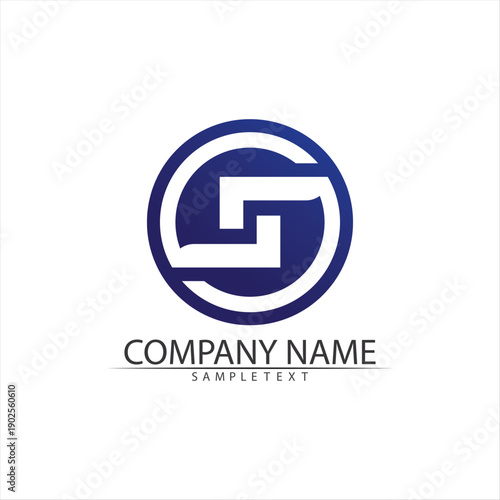 Business corporate S letter logo