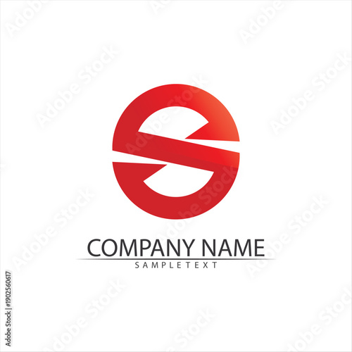 Business corporate S letter logo