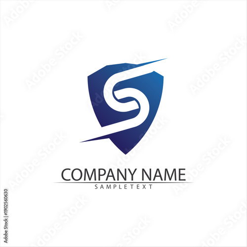 Business corporate S letter logo
