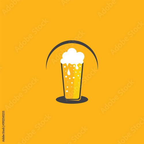 Beer craft vector illustration design image