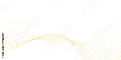 gold gradient color on transparent background in concept of luxury, technology, science, music, modern.