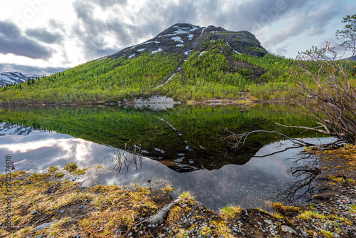 lake in the mountains