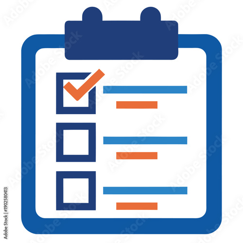 project plan icon on white background