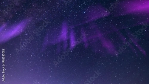 Wallpaper Mural Galactic Dreams Aurora and Milky Way Galaxy Loop Torontodigital.ca