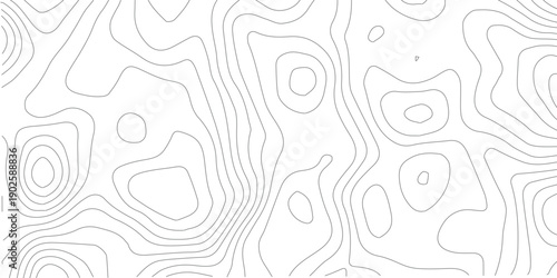 Artistic geographic elevation composition with textured white surface and smooth abstract contour patterns