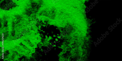 Soft smoky mist texture with gradient lighting and artistic digital particle dispersion effect. abstract vintage scratched black ink texture and background. Dark green grunge textured concrete 