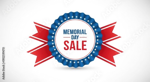 Memorial day sale graphic