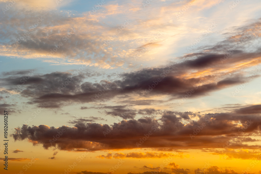 Fototapeta premium Sunset Sky Layers