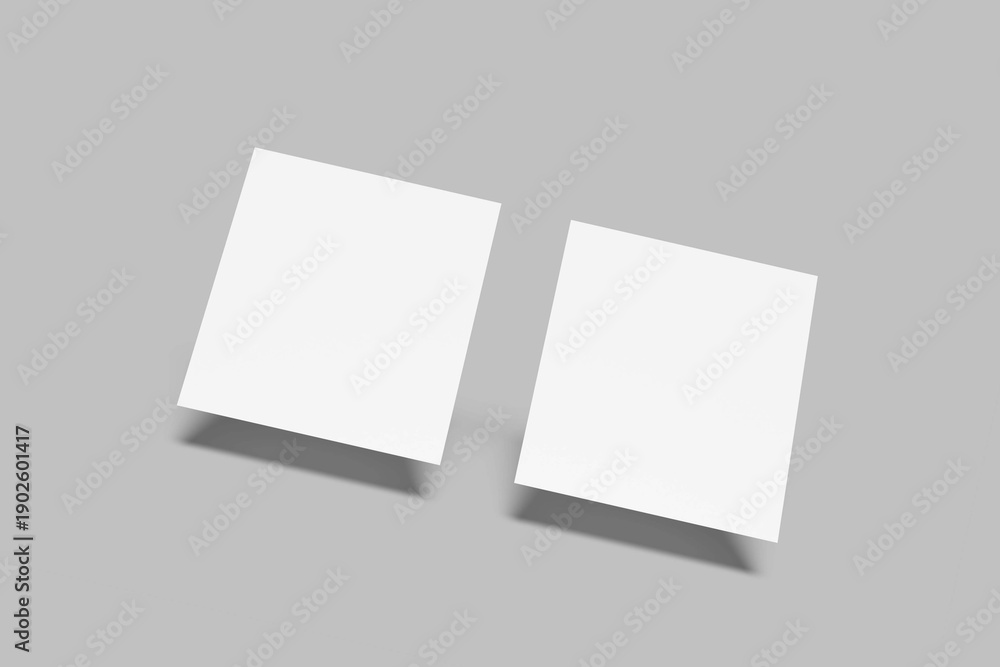 Fototapeta premium Polaroid Photo Mockup Design Blank