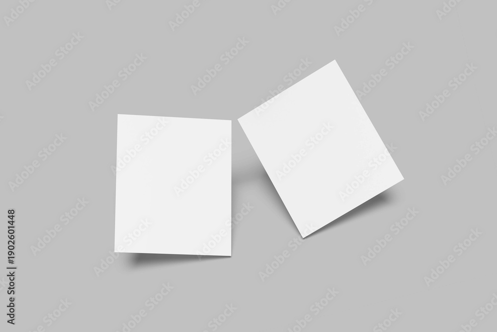 Fototapeta premium Polaroid Photo Mockup Design Blank