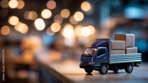 Day designated for delivery operations and logistics, freight shipping with organized distribution schedule, commercial transportation with time-sensitive deliveries, logistics ind