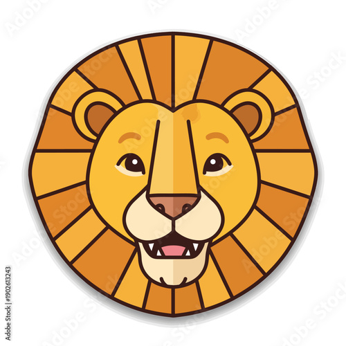 Lion Head Logo Icon