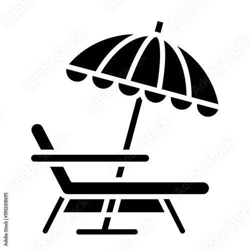 Beach Chair Icon