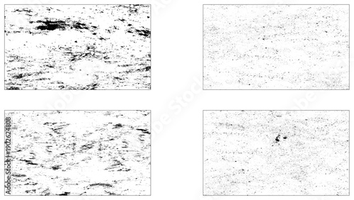 Vintage Grunge Texture Vector illustrator Stain and Dust Effect. Simply Place illustration over any Object to Create grungy Effect. Grunge Urban Texture Backgrounds set.