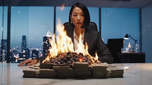 CEO Watching Cash Pile Burn