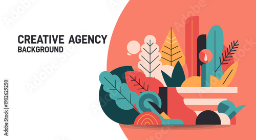 A dynamic group of professionals working together in a modern office setting, ideal for business success imagery.