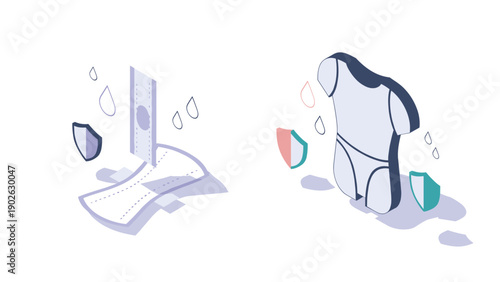 Innovative leak protection for period and incontinence products