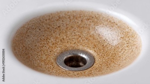 Notfallsituation im Sanitärbereich: Verstopfter Abfluss und überlaufendes, trübes Wasser