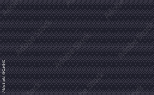 Dark Pixel Art Seamless Stripe Pattern Texture