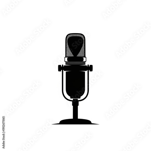 Professional studio microphone for recording and broadcasting