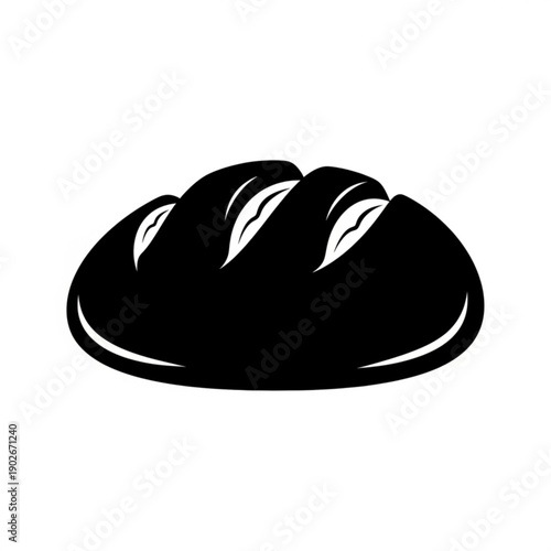 Freshly baked bread rolls on a plate