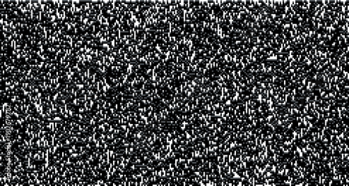 Digital Glitch Noise Pattern for Design Backgrounds