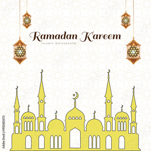 Ramadan Kareem (رَمَضان كريم) is a traditional Arabic greeting for the holy month, meaning "Generous Ramadan." It captures the essence of the month as a time of boundless spiritual generosity, mercy, 