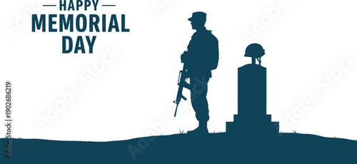 Memorial day tribute honoring fallen heroes and veterans on memorial day