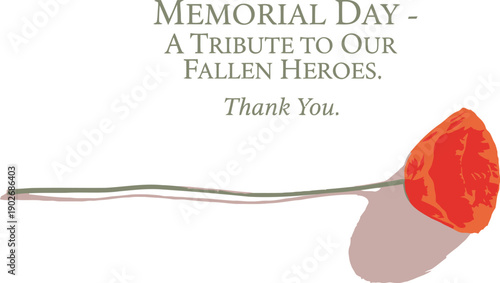 Memorial day tribute to fallen heroes honoring sacrifice and freedom
