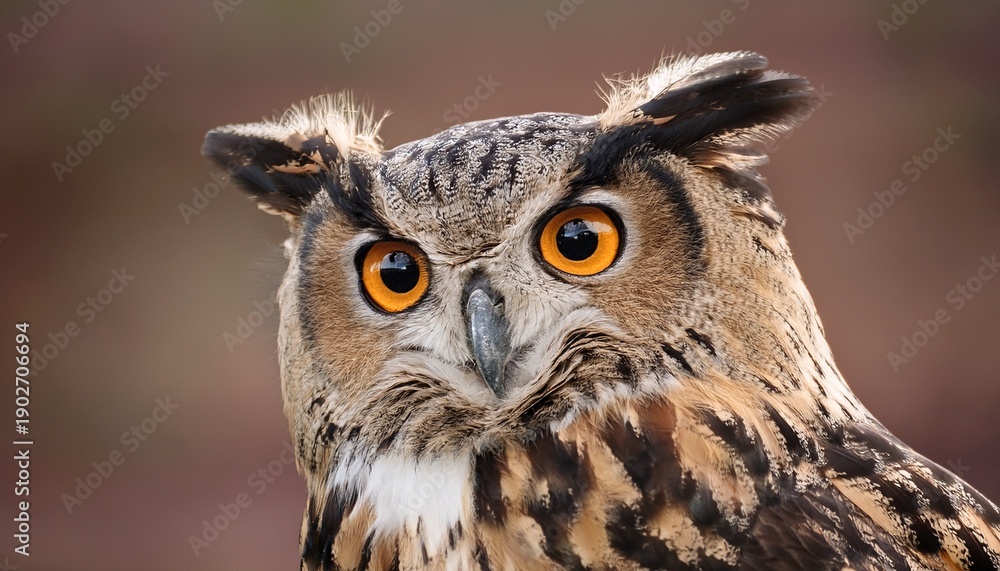 Naklejka premium Isolated Great Owl