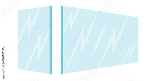 Comparison of Single and Double Glass Panels