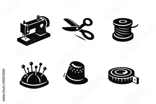 Sewing Tools Icons