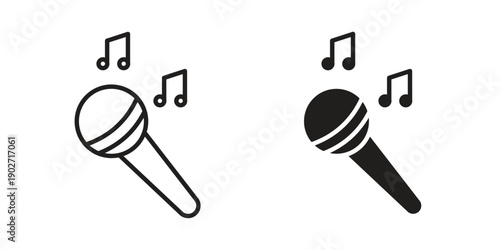 Concert icon. Vector linear icon collection. Vector EPS10