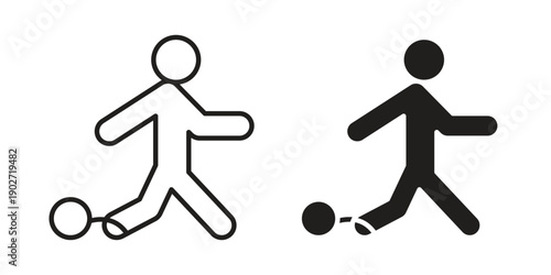 Escape icon. Vector linear icon collection. Vector EPS10