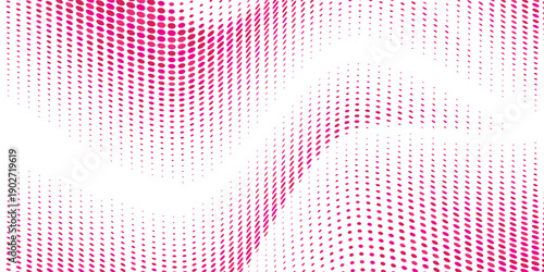 white polka dots pattern over hot pink useful as a background good effect