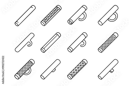 Vector lightweight casing bike reflector plastic shell clean spoke internal body prism