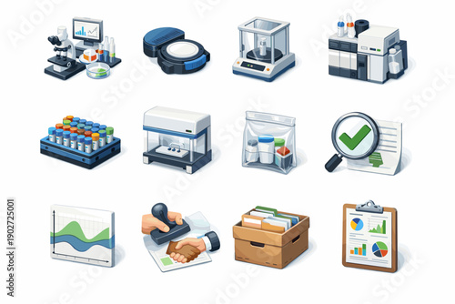 Icons quality gravimetric air band clean storage rack scale holder hood icon