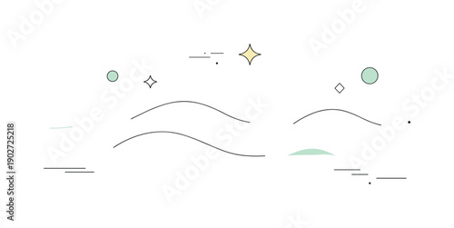 Fog and mist backgrounds. Calm abstract scene with soft translucent shapes drifting like morning fog, creating a quiet and atmospheric