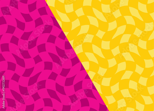 Divided yellow-purple Vector background for printing, covers, advertising, packaging, textiles. Design element. place for text