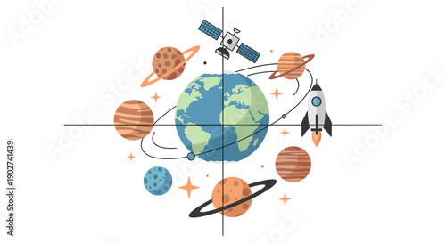 A dynamic group of professionals working together in a modern office setting, ideal for business success imagery.