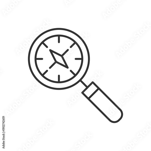 Compass Search Icon