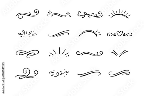 Freeform trace simple generation embellish warm flourish decorative icon image decoration playful
