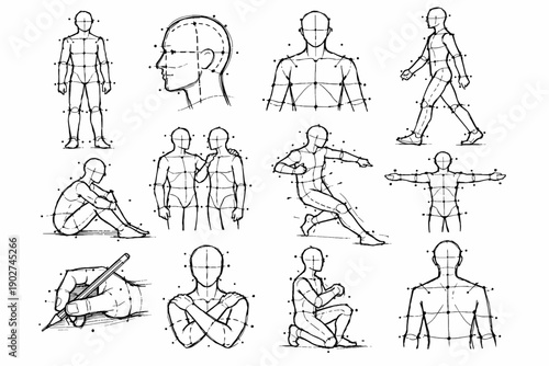 Intuitive vector simple dots human soft freehand generation icon trail image dotted