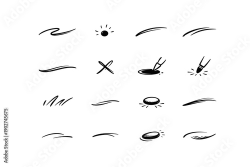 Icon pen calm contact generation press stroke mark vector dot simple image