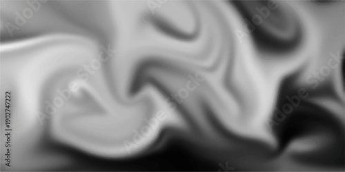 Elegant black satin fabric texture featuring smooth waves and a luxury silk material design for a shiny fashion backdrop with soft curves and purple highlights