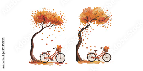 WebWatercolor wood slice base with delicate blooms and verdant foliage accents