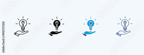 Opportunities Multiple Icon Illustration Vector