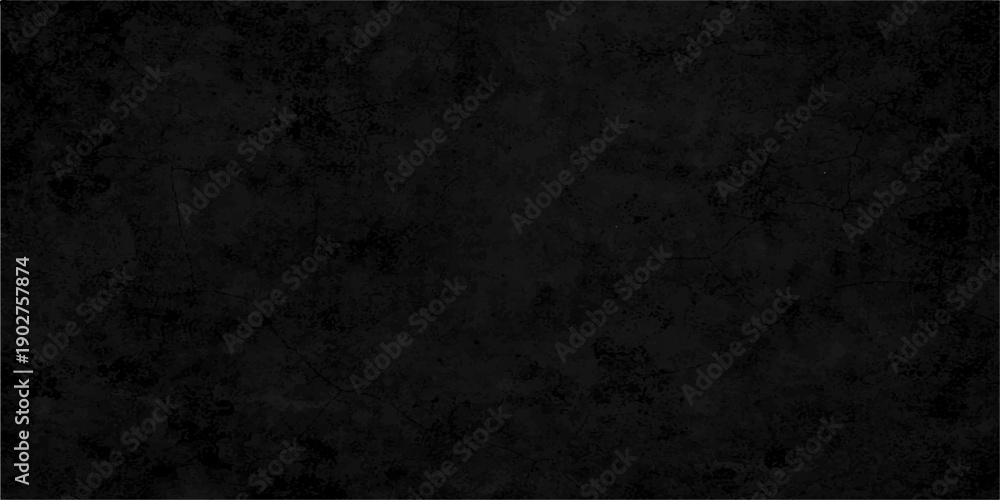 Fototapeta premium A dark and textured grunge wall background featuring a vintage gray concrete surface with an aged stone pattern and rough black paper backdrop for a dirty industrial design