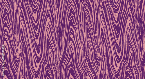 Vibrant purple and pink marbled pattern with wavy lines on a textured background
