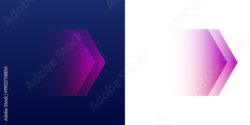 Neon arrow glows in purple. Perfect for UI navigation or direction signs. Vector illustration isolated on transparent background.